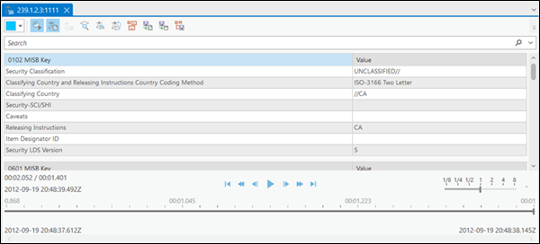 Metadata player Metadata player