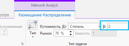 Параметр функции преобразования стоимости бета-затухания