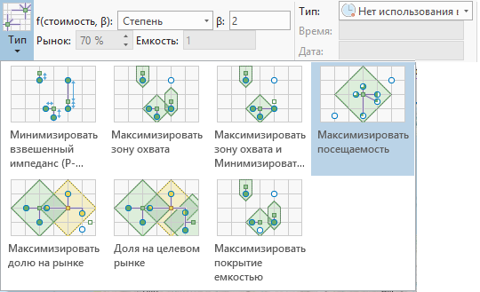 Опция Обеспечение максимальной посещаемости