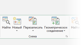 Инструменты и команды в группе Диаграмма