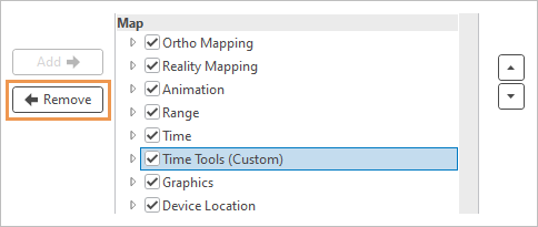 Выбрана пользовательская контекстная вкладка и отображается кнопка Удалить Выбрана пользовательская контекстная вкладка и отображается кнопка Удалить