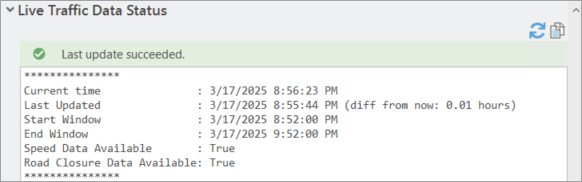 Сетевой набор данных, настроенный с открытым текущим трафиком LR