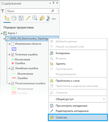 Доступ к свойствам топологии, опубликованной в качестве векторного веб-слоя Доступ к свойствам топологии, опубликованной в качестве векторного веб-слоя