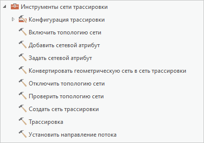 Набор инструментов Сеть трассировки Набор инструментов Сеть трассировки