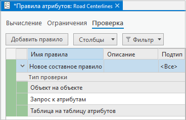 Готовые проверки для нового составного правила Готовые проверки для нового составного правила