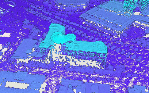 Пример просмотра профиля с помощью инструмента Измерить Пример просмотра профиля с помощью инструмента Измерить