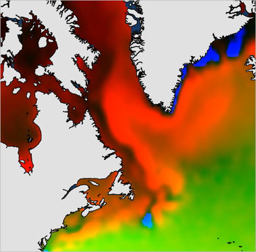 Результаты линейного тренда в RGB Результаты линейного тренда в RGB