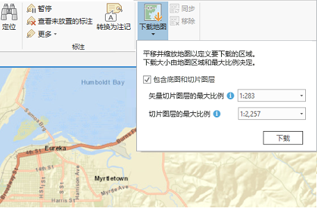 矢量和栅格切片图层在同一地图比例下具有不同的切片限制。