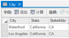 没有可在空间上将城市名称连接到 PointAddress 数据中缺失的城市名称的“连接 ID”字段的城市数据