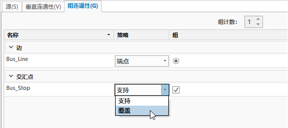 设置交汇点的覆盖连通性策略