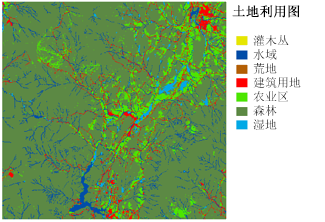 土地利用类型输入栅格