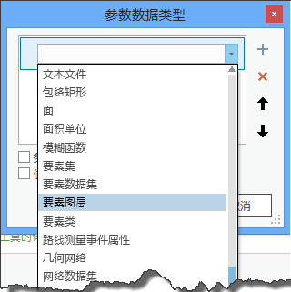 定义参数的数据类型。