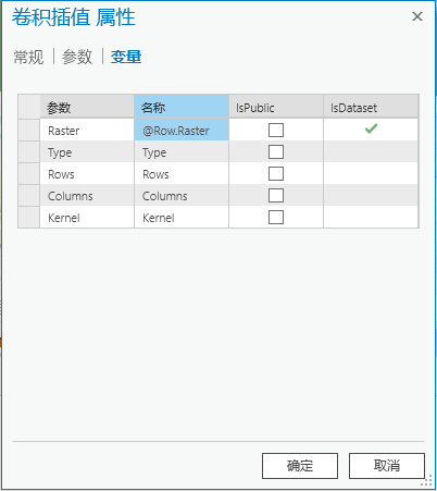 卷积变量属性 卷积变量属性