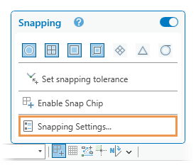 捕捉设置 捕捉设置