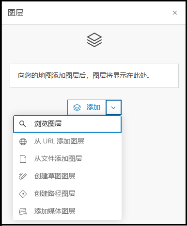浏览图层选项 浏览图层选项
