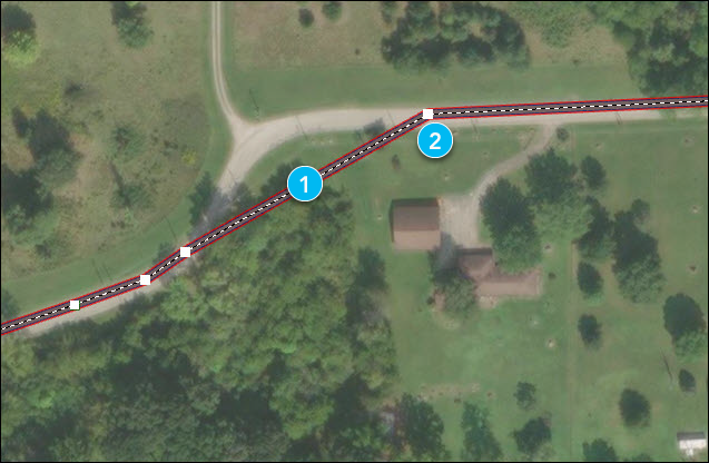 编辑折点和线段 编辑折点和线段