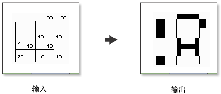 缓冲线示例 2 缓冲线示例 2