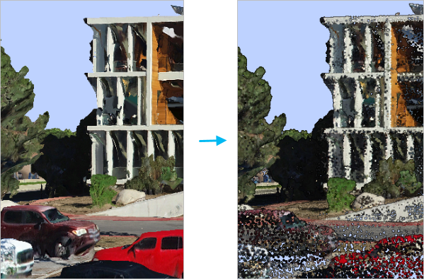 网格转 LAS 工具图示 网格转 LAS 工具图示