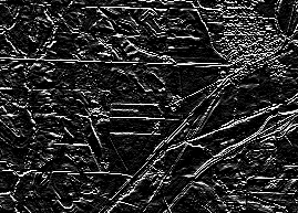 Sobel 算子(水平)结果 Sobel 算子(水平)结果