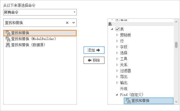 添加至新组的属性命令