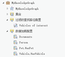 目录窗格中数据加载配置和过滤查找路径配置的列表