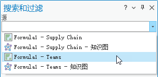 Formula1 - Teams 地图被选为源