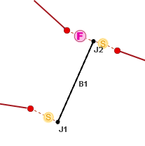 缩减黑色总线之前的示例逻辑示意图 A