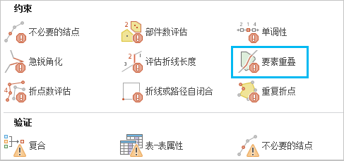 即用型规则库中的“要素重叠”校验