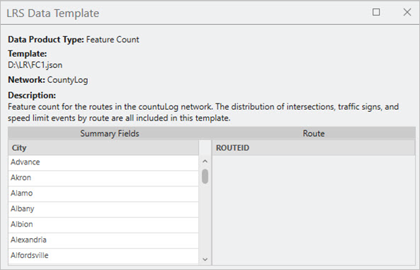 添加汇总字段后的画布
